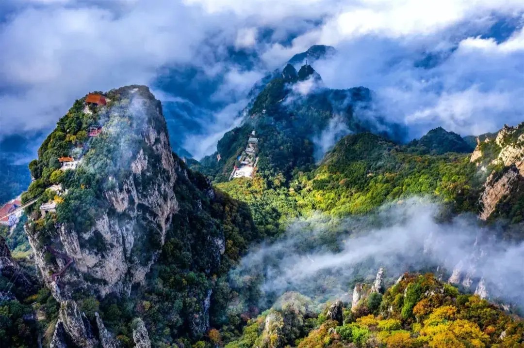 道家六十二福地——永济五老峰